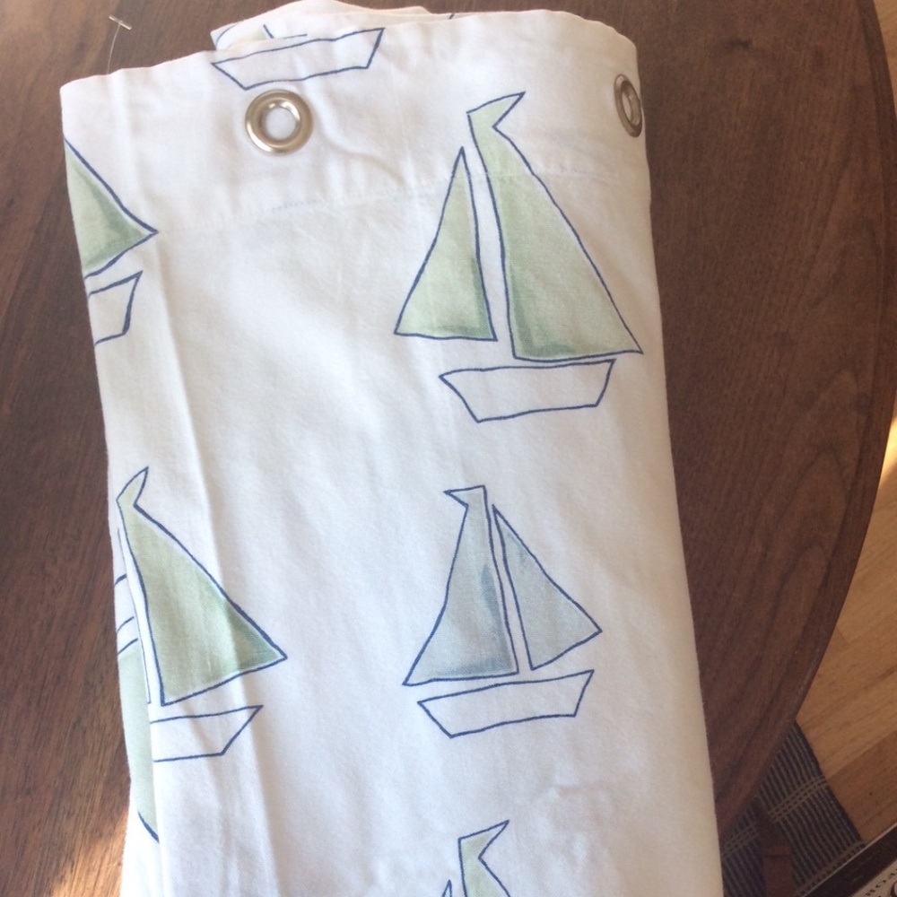 72" x 68" Cotton Shower Curtain or Project Fabric